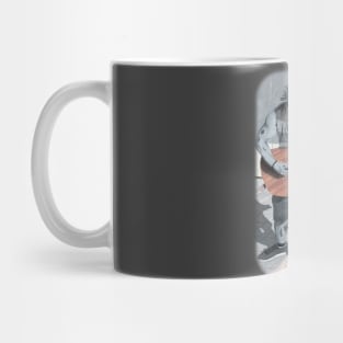 Wight Playing Guitar Fantasy Illustration Mug